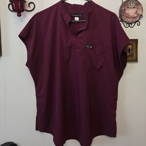 koi Women's Short Sleeve Medical  Top